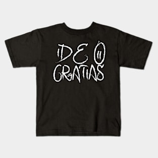 Deo Gratias Kids T-Shirt